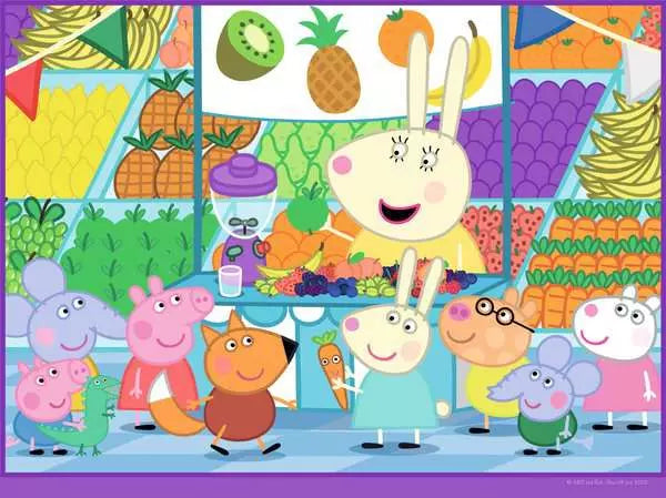 Ravensburger: Peppa Pig: Shopping with Peppa: 16 Piece Floor Puzzle