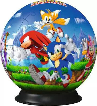 Ravensburger: Sonic The Hedgehog 3D Ball: 73 Piece Puzzle