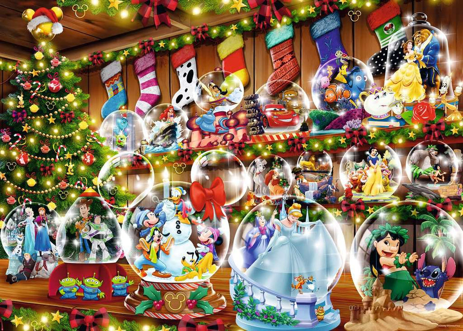 Ravensburger: Disney Snow Globes: 1000 Piece Puzzle