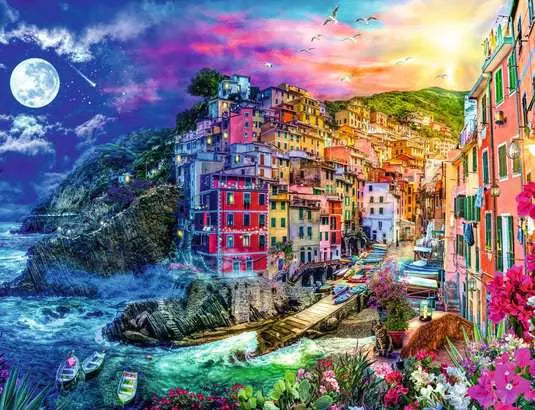 Ravensburger: Colorful Cinque Terre: 2000 Piece Puzzle