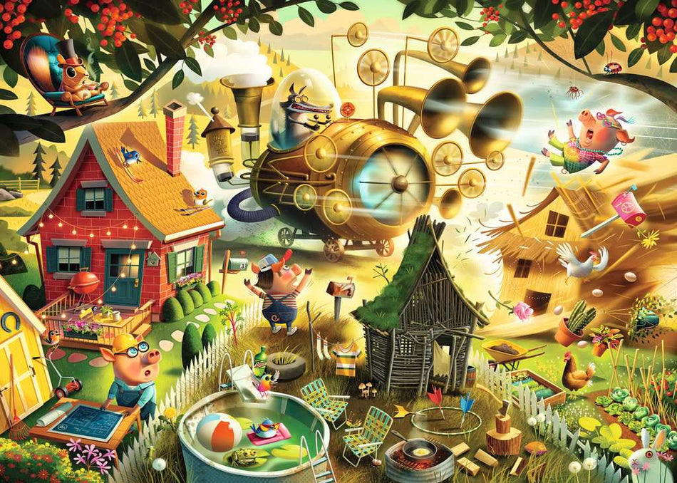 Ravensburger: Look Out Little Pigs!: 1000 Piece Puzzle