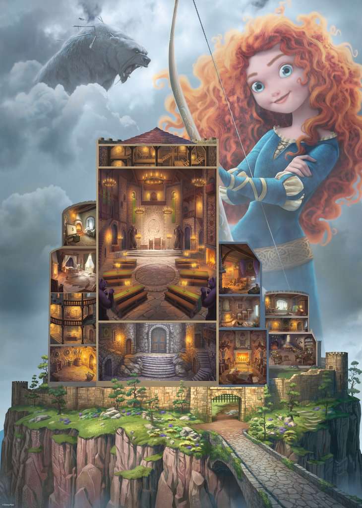 Ravensburger: Disney Castle Collection: Merida: 1000 Piece Puzzle