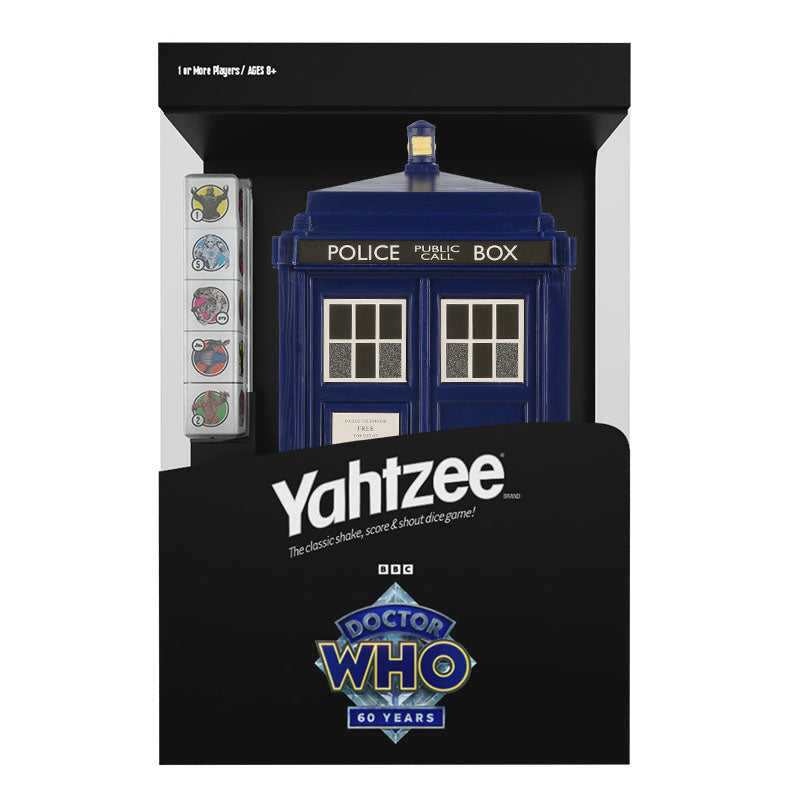YAHTZEE: Doctor Who TARDIS 60th Anniversary Edition