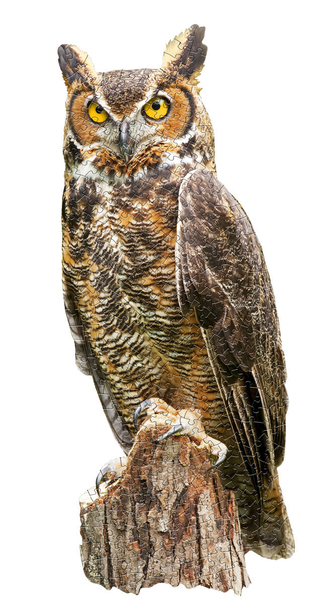 Madd Capp: I Am Great Horned Owl: 300 Piece Shaped Puzzle