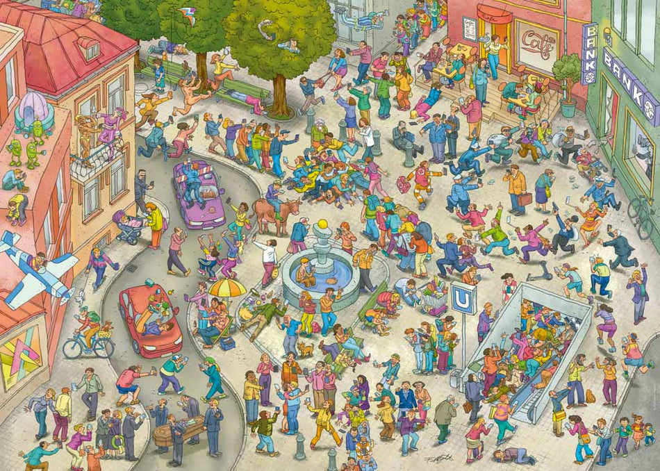 Heye: Mobile Zombies: 1000 Piece Puzzle