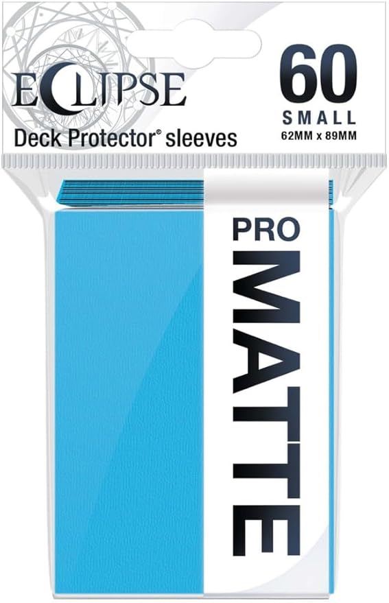 Ultra Pro: Eclipse Matte Small Sleeves 60 Pack - Sky Blue