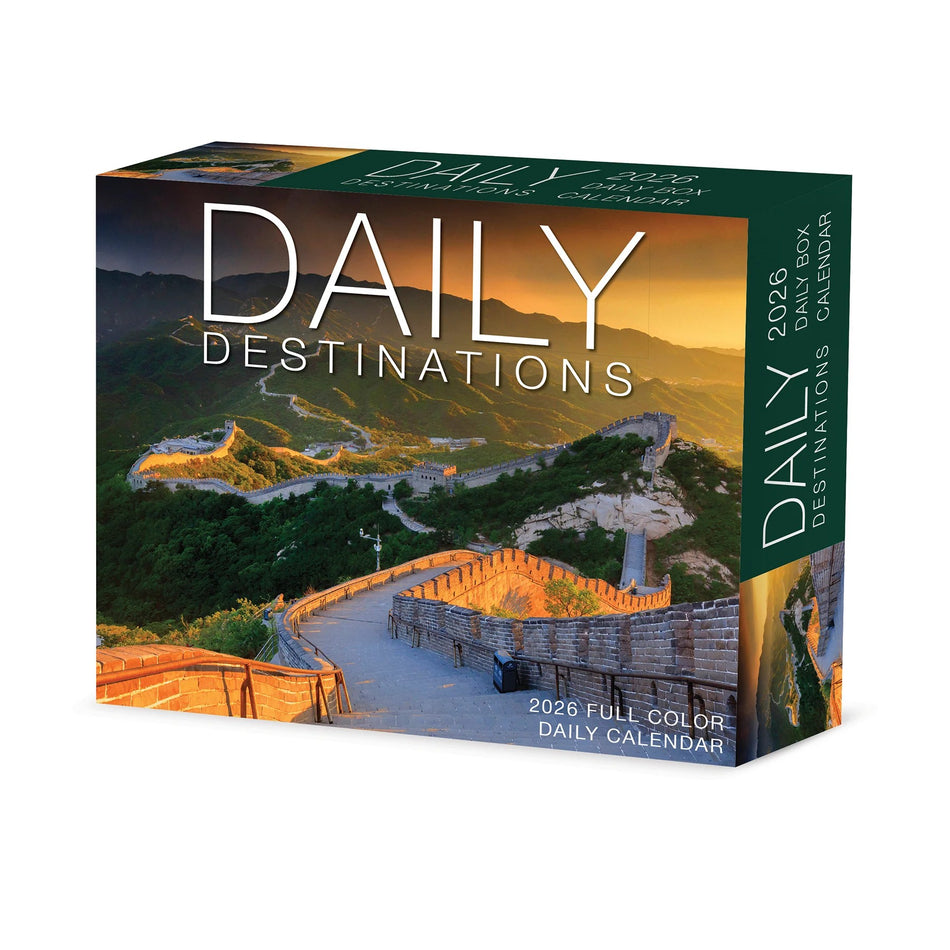 Willow Creek: Daily Destinations: 2026 5.86 x 4.72 Inch (Box) Daily Calendar