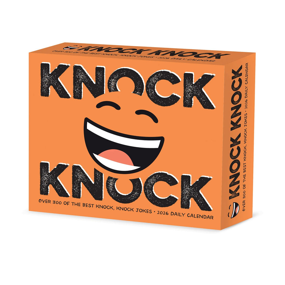 Willow Creek: Knock Knock: 2026 5.86 x 4.72 Inch (Box) Daily Calendar