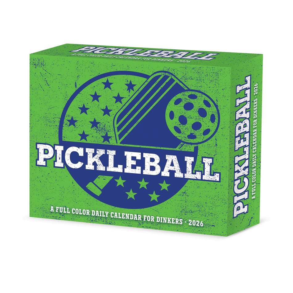 Willow Creek: Pickleball: 2026 5.86 x 4.72 Inch (Box) Daily Calendar
