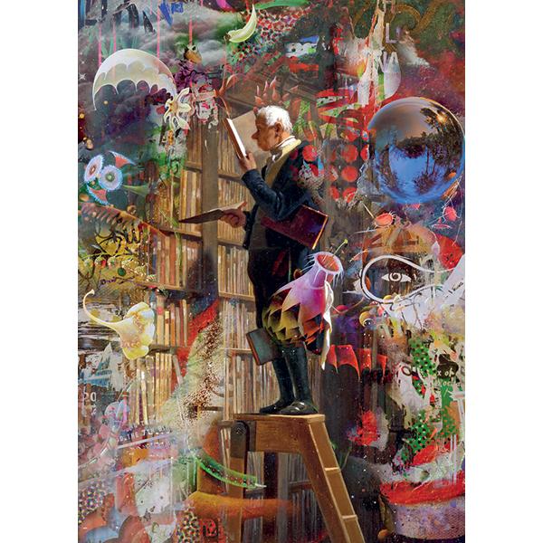 Heye: Rebrush: The Bookworm: 1000 Piece Puzzle