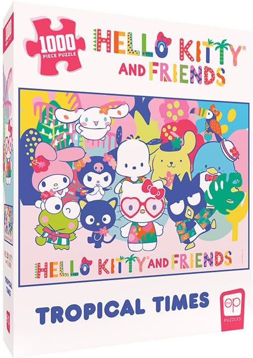 USAOPOLY: Hello Kitty and Friends Tropical Times: 1,000 Piece Puzzle