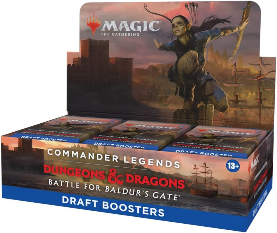 Magic the Gathering: Commander Legends: Battle for Baldur’s Gate Draft Booster Box