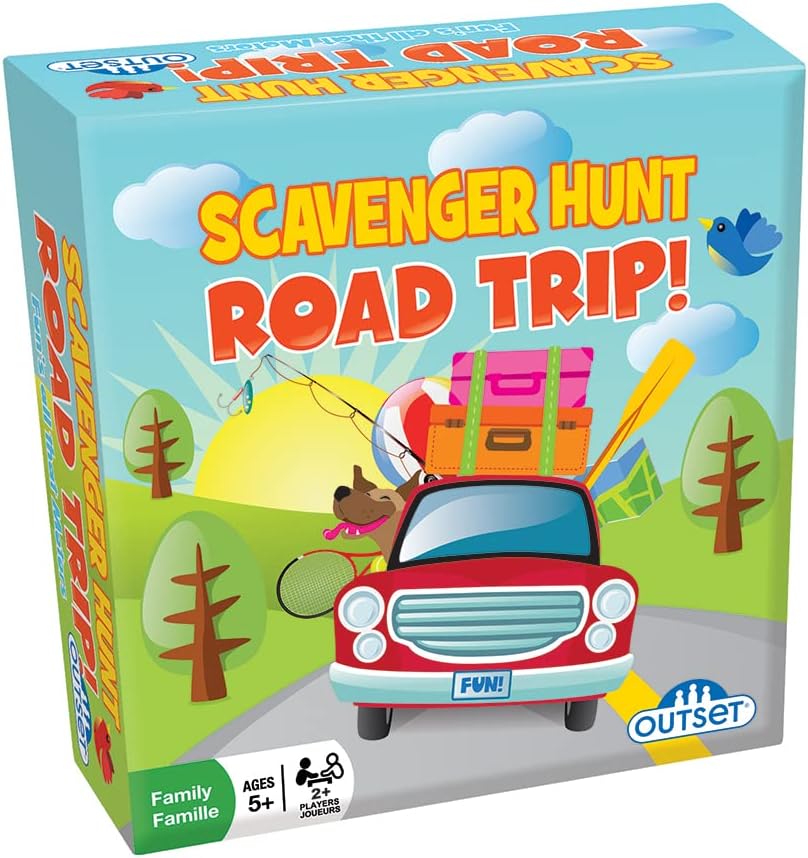 Outset Media: Scavenger Hunt Road Trip: Traveling Card Game