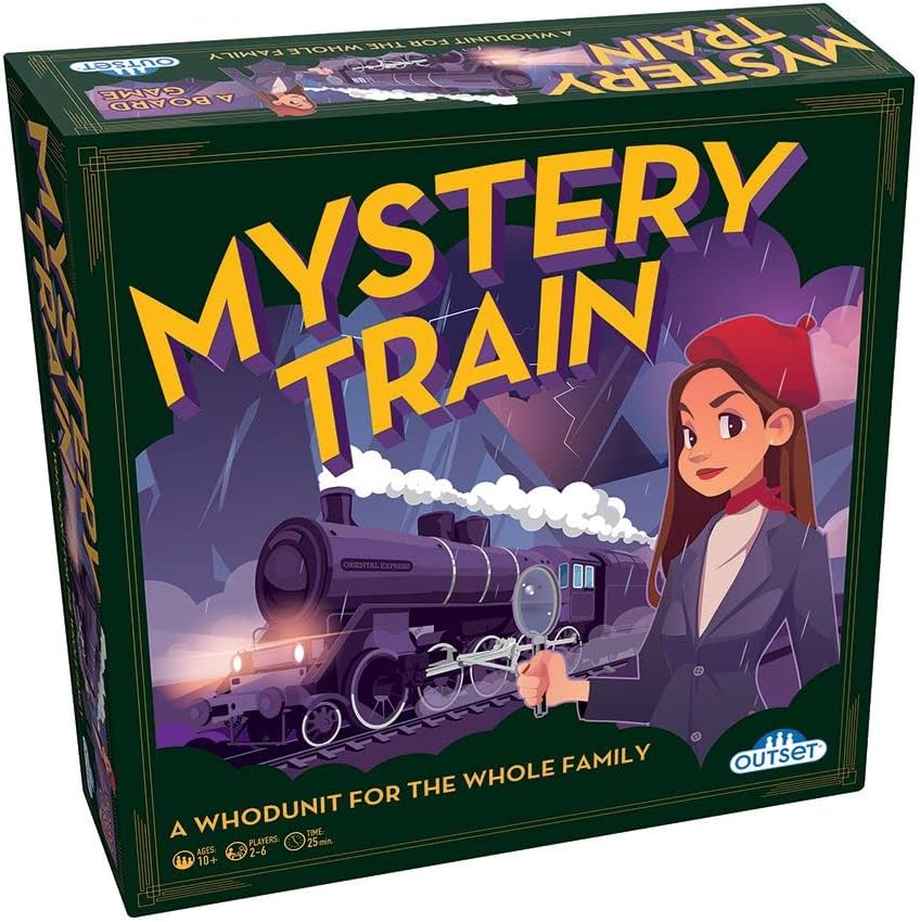 Outset Media: Mystery Train: A Whodunit Board Game