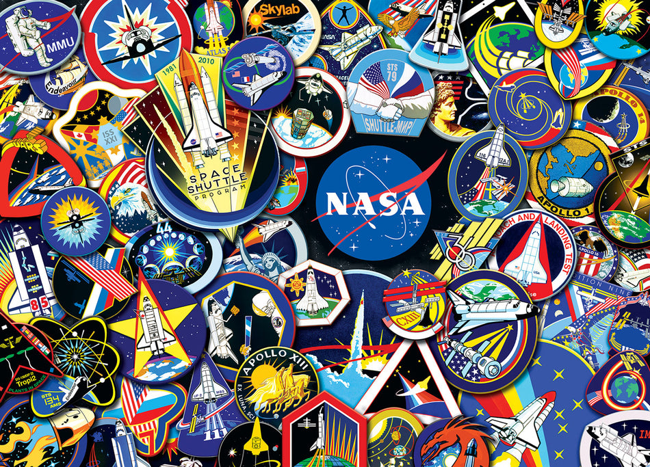 Master Pieces: NASA- The Space Missions: 1000 Piece Puzzle