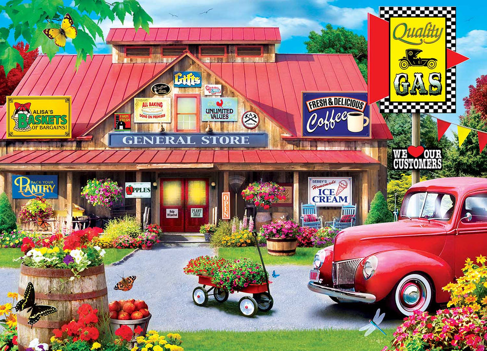 Master Pieces: General Store: A Touch of Nostalgia: 1000 Piece Puzzle