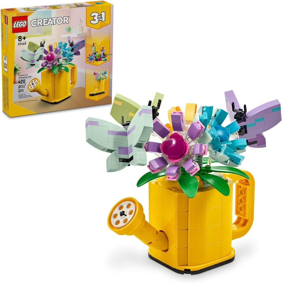 LEGO: Creator 3 in 1: Flowers in Watering Can: 31149