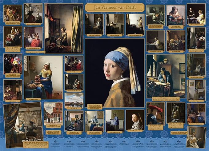 Cobble Hill: Vermeer: 1000 Piece Puzzle