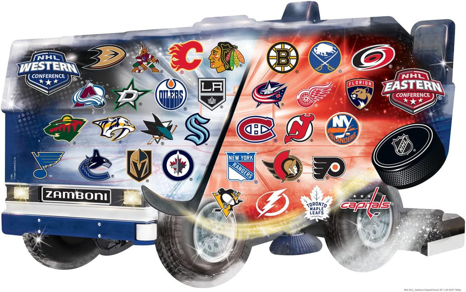 Master Pieces: NHL: Hockey Teams: 500 Piece Puzzle