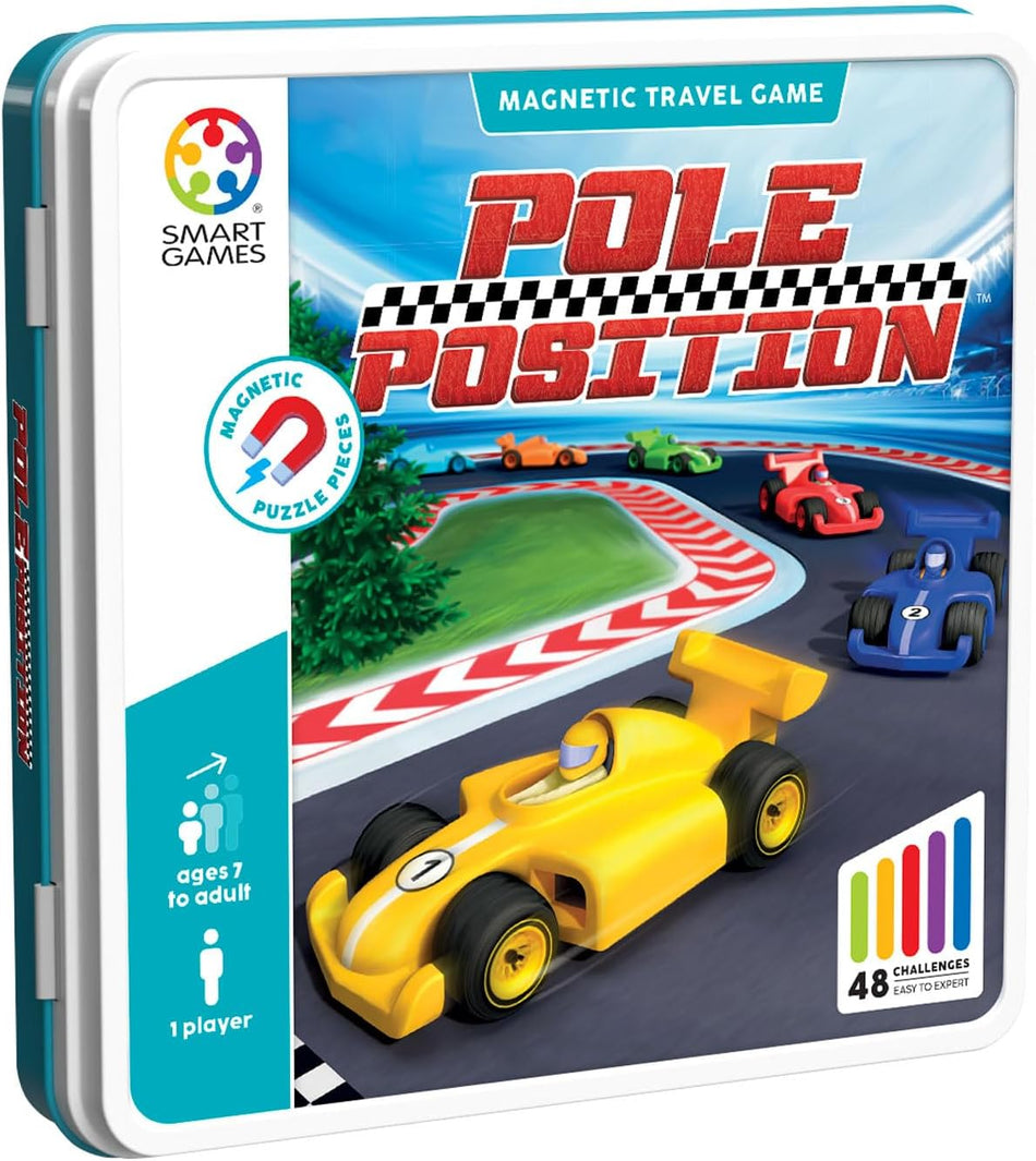 SmartGames: Pole Position: 1 Player Magnetic Puzzle Game