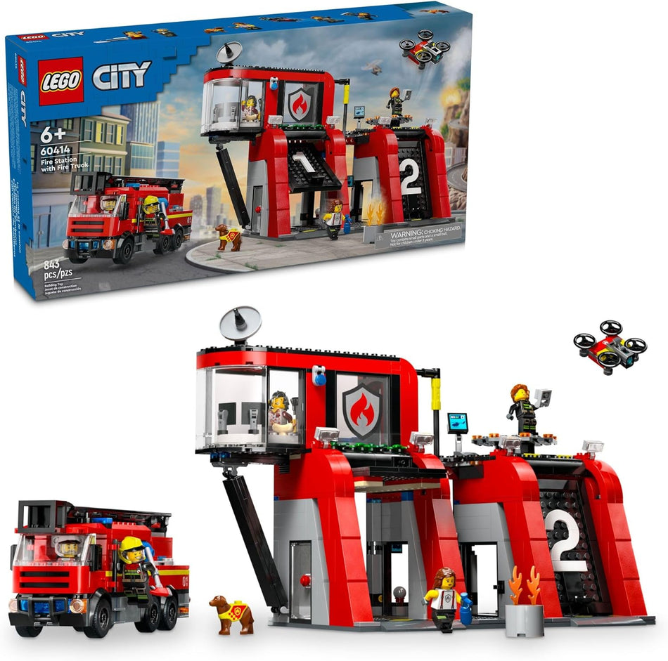 LEGO: City: Fire Station with Fire Truck: 60414