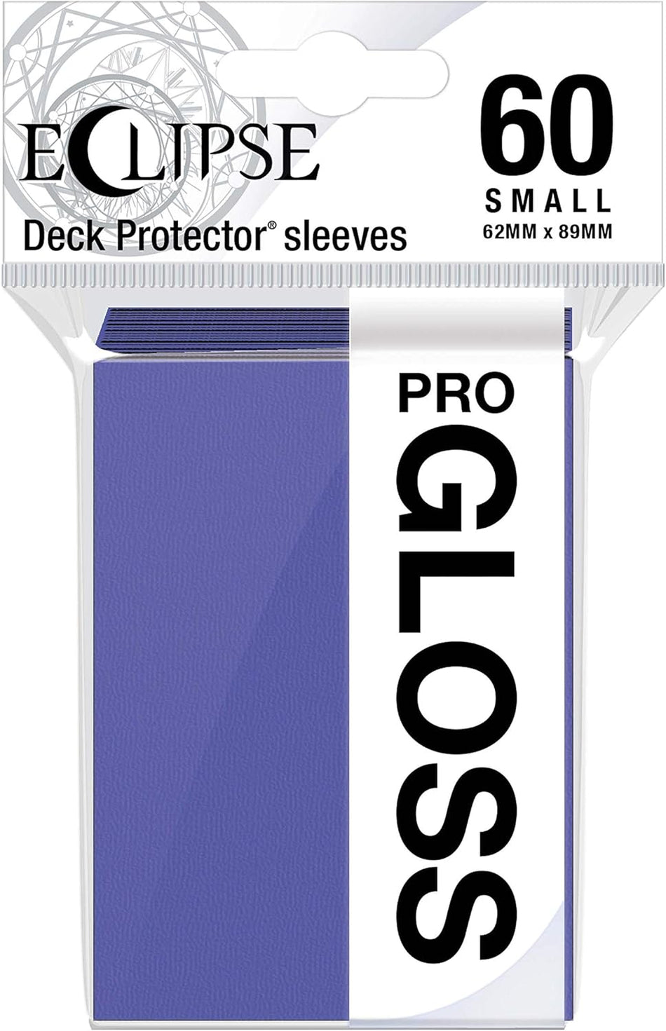Ultra Pro: Eclipse Pro Gloss Small Sleeves 60 Pack-Royal Purple