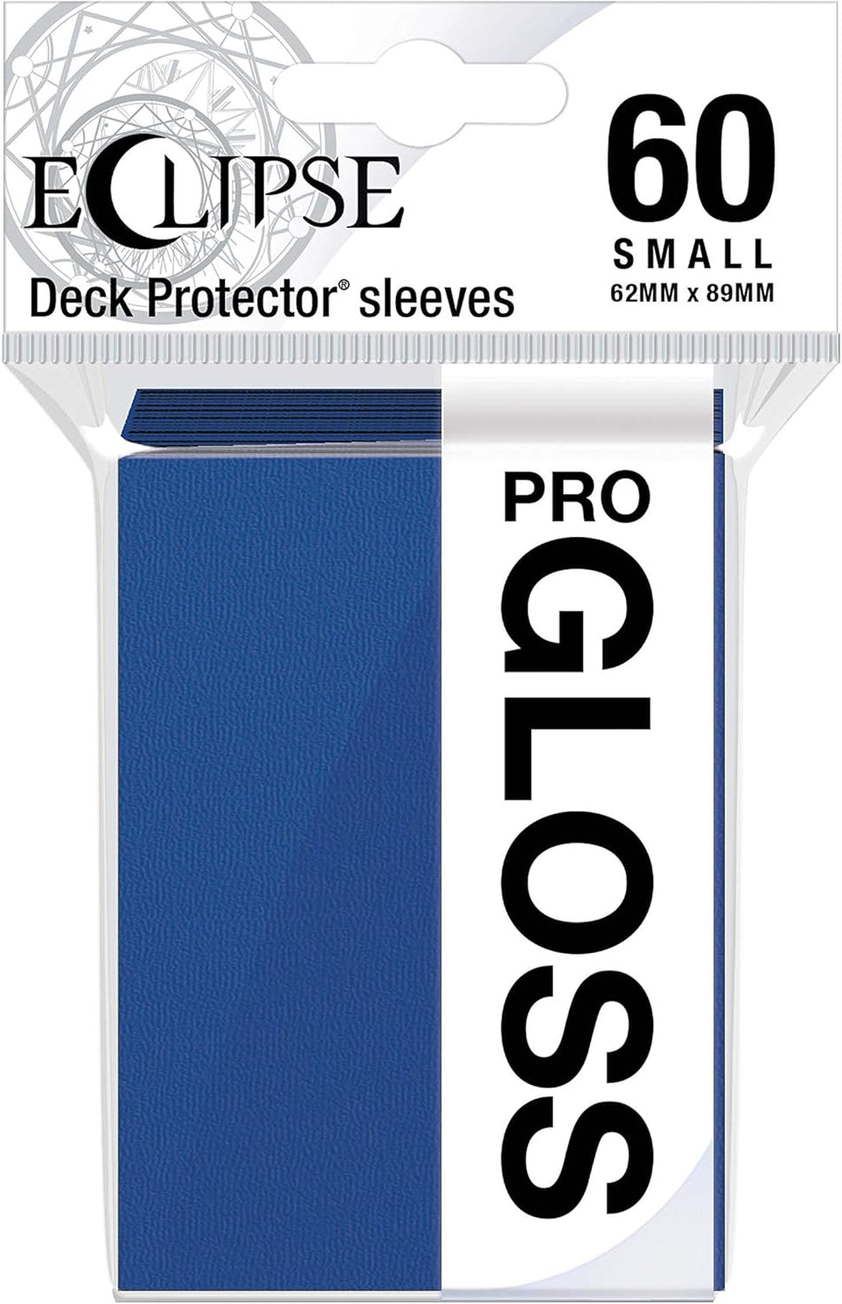 Ultra Pro: Eclipse Gloss Small Sleeves 60 Pack-Pacific Blue