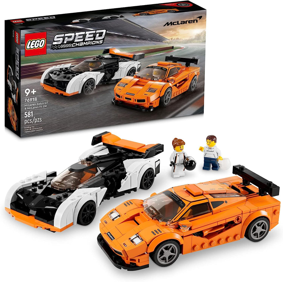 LEGO: Speed Champions: McLaren Solus GT & McLaren F1 LM: 76918
