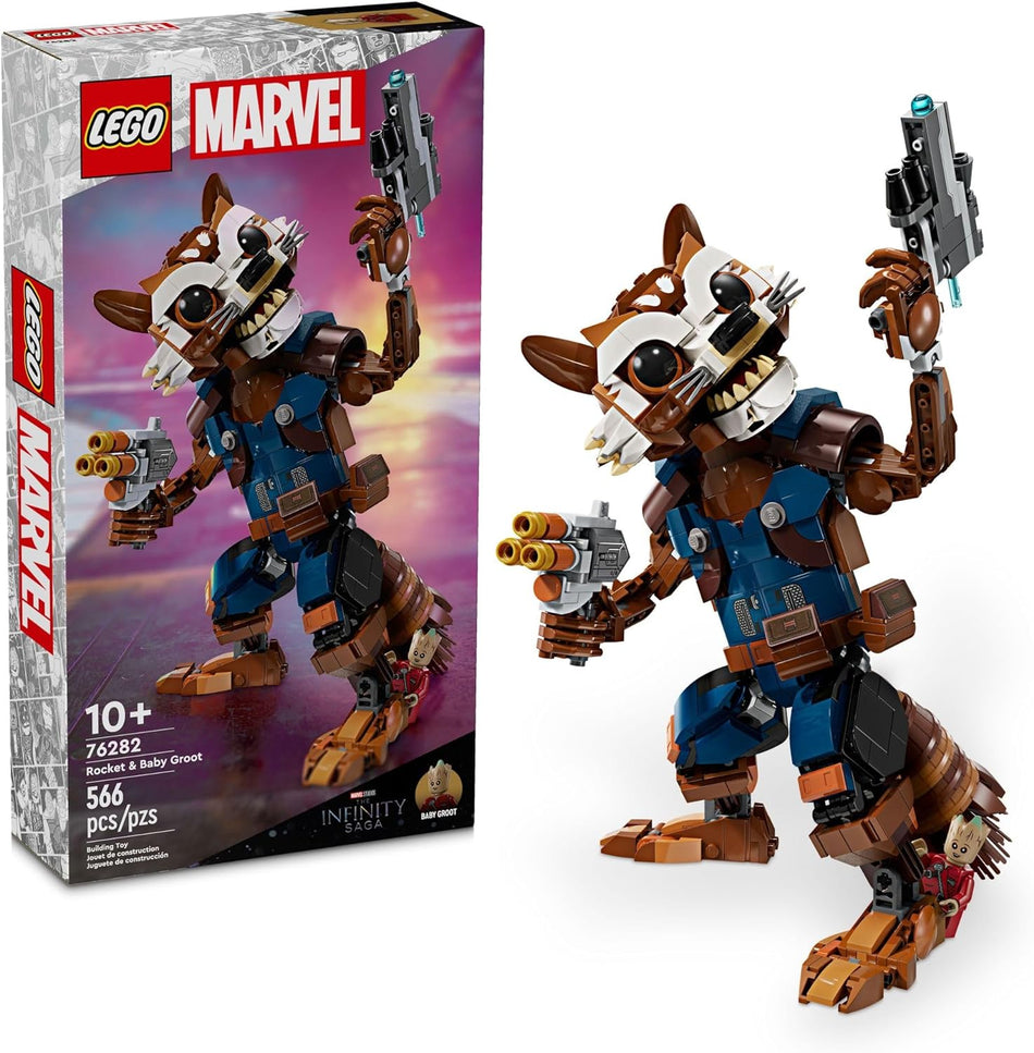 LEGO: Marvel: Rocket & Baby Groot: 76282
