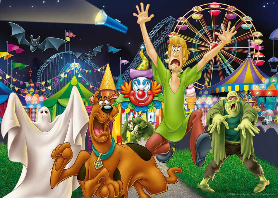 Ravensburger: Scooby Doo: Scooby's Carnival Creeps: 60 Piece Giant Floor Puzzle
