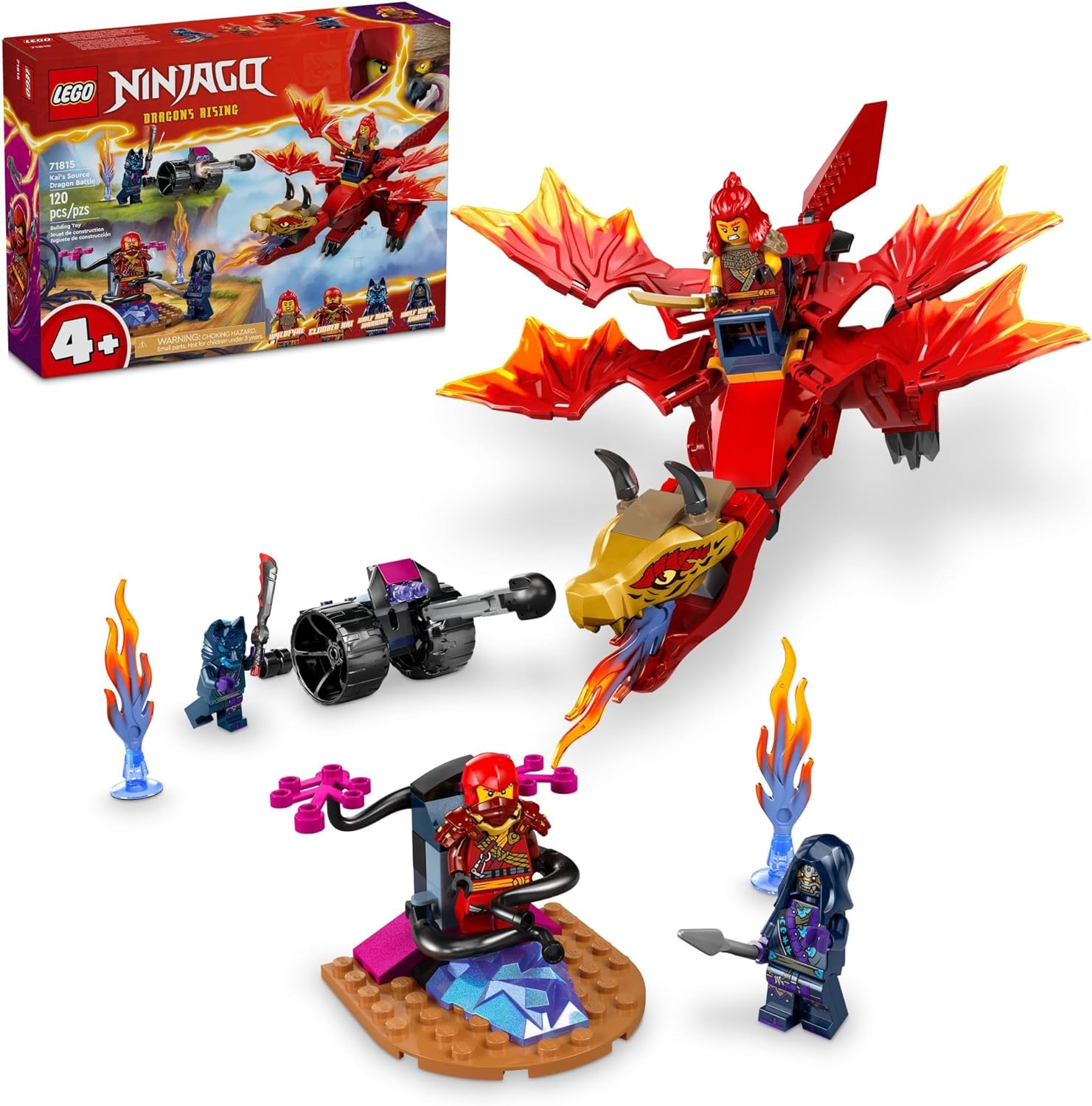 LEGO: NINJAGO: Kai's Source Dragon Battle: 71815 – Puzzled Gamer