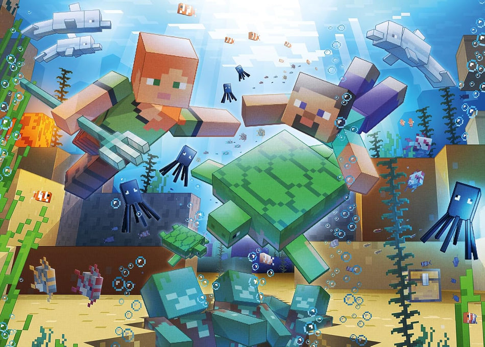 Ravensburger: Minecraft Mosaic: 1000 Piece Puzzle