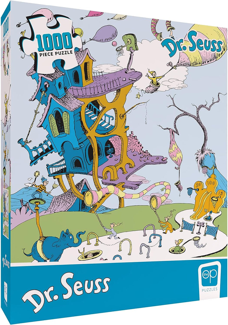 USAOPOLY: Dr. Seuss “Oh, The Places You'll Go”: 1000 Piece Puzzle
