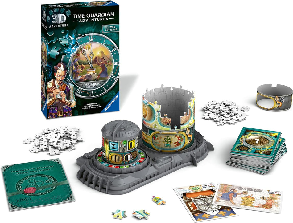 Ravensburger: Time Guardian Adventures: A World Without Chocolate: A Cooperative 216 Piece 3D Puzzle