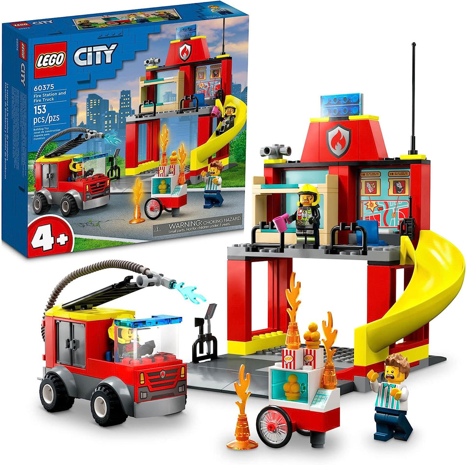 Lego: City: Fire Station and Fire Truck: 60375