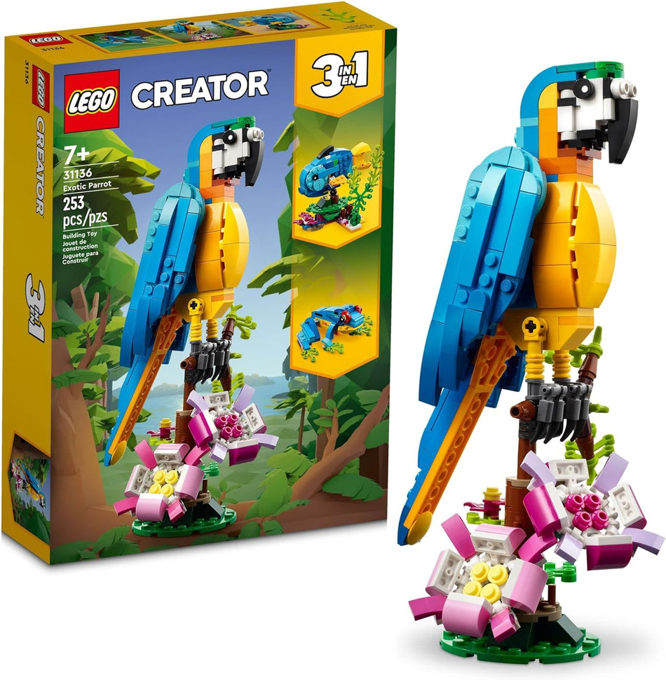 LEGO: Creator 3 in 1: Exotic Parrot: 31136