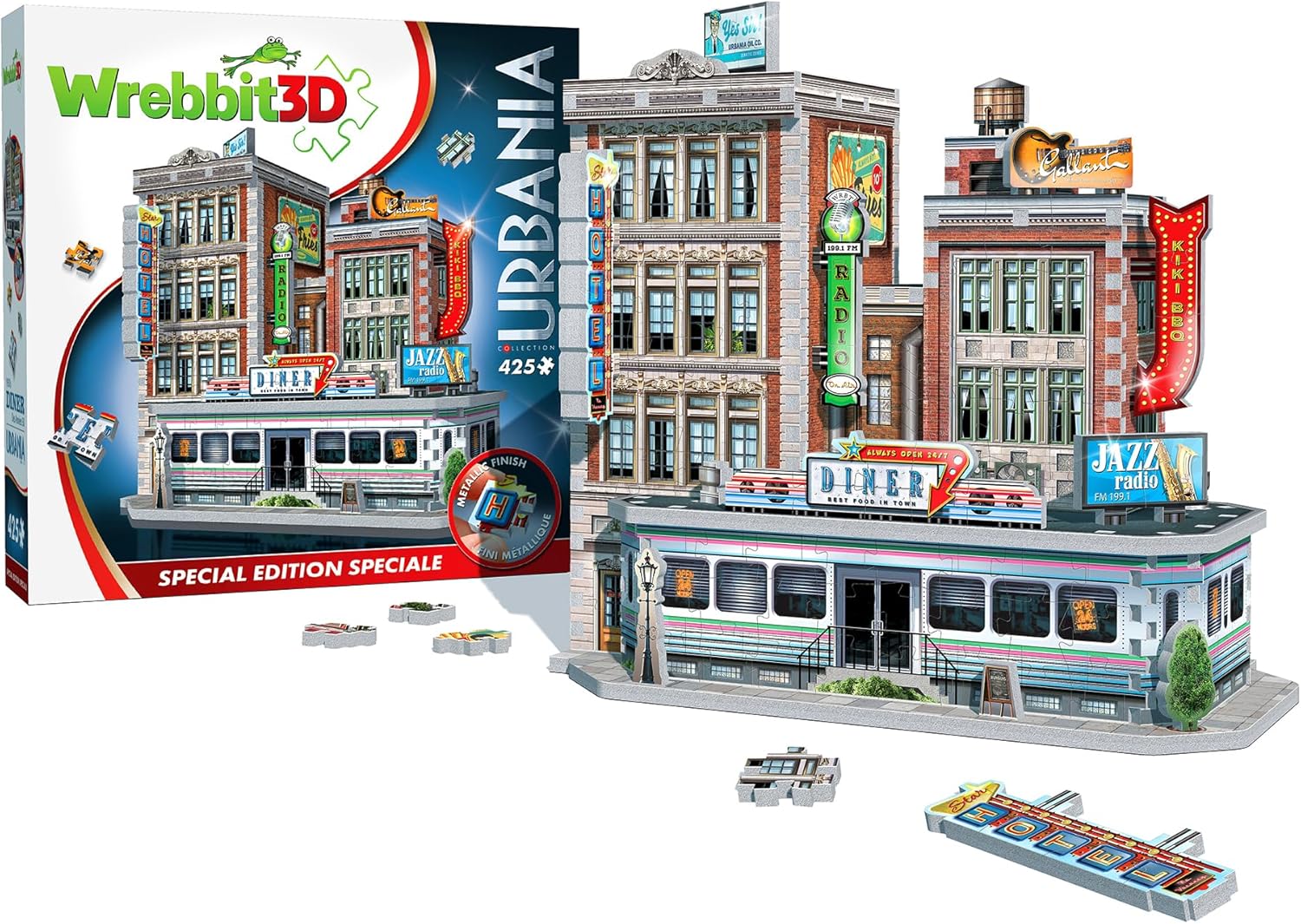 WREBBIT 3D: Urbania Collection: SPECIAL EDITION: 1950s Diner: 3D