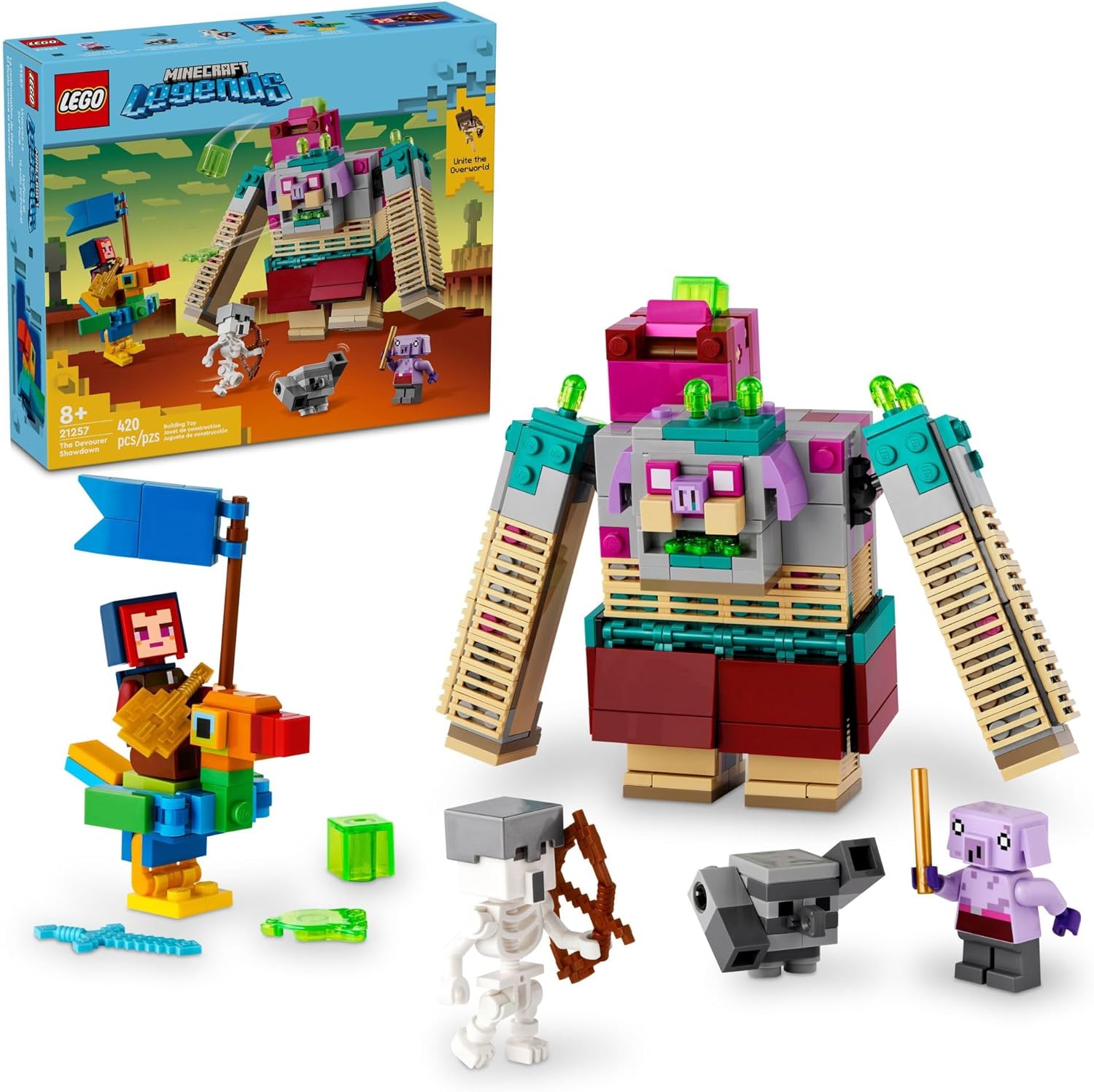 LEGO: Minecraft Legends: The Devourer Showdown: 21257 – Puzzled Gamer