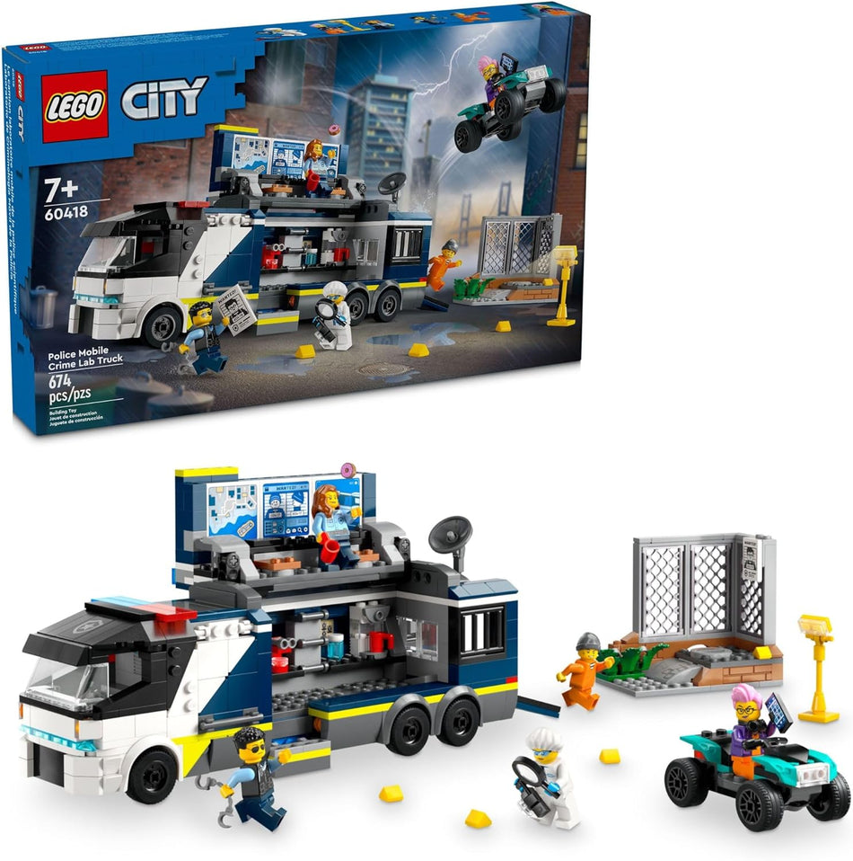LEGO: City: Police Mobile Crime Lab Truck: 60418