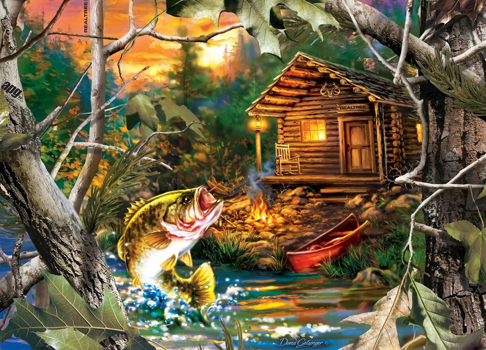 Master Pieces: Realtree- The One That Got Away: 1000 Piece Puzzle