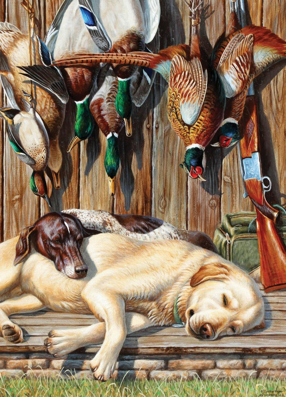 Master Pieces: Realtree- All Tuckered Out: 1000 Piece Puzzle