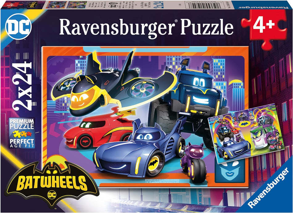 Ravensburger: Batman: Batwheels: Ready for Action!: 2x 24 Piece Puzzle