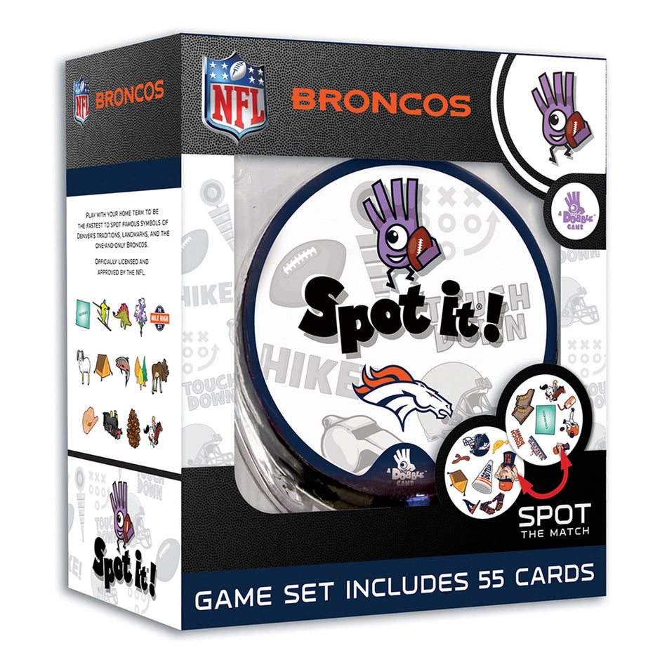 Master Pieces: Denver Broncos Spot It!