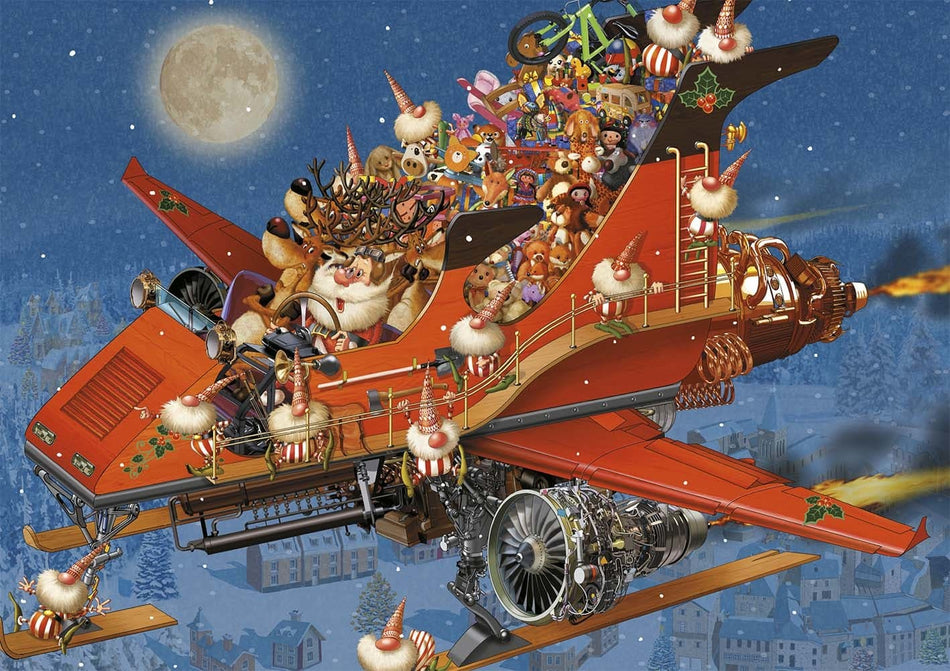 Piatnik: Christmas Jet: 1000 Piece Puzzle