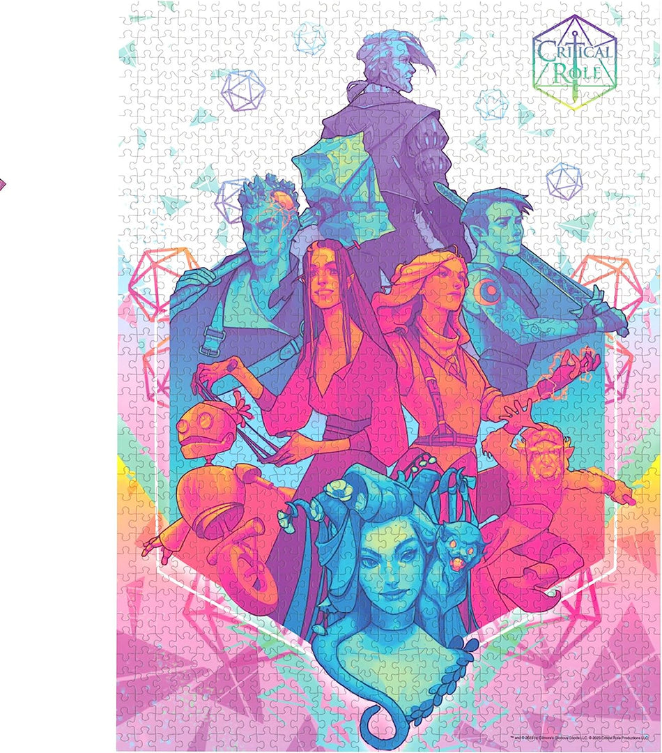 USAOPOLY: Critical Role: Bells Hells: 1000 Piece Puzzle