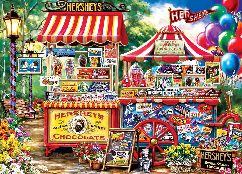 Master Pieces: Hershey: Hershey's Stand: 1000 Piece Puzzle