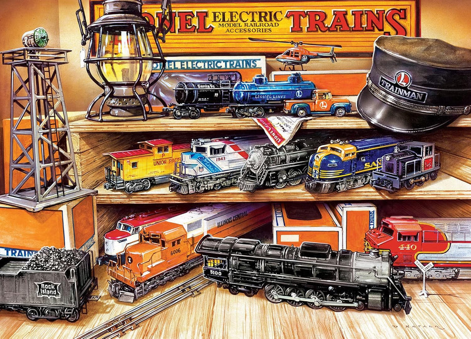 Master Pieces: Lionel Trains- Collectors Treasures: 1000 Piece Puzzle