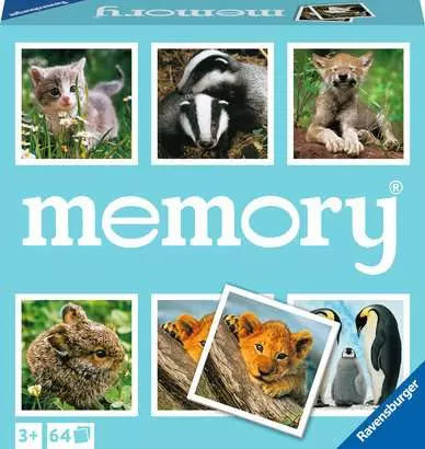 Ravensburger: Animal Babies: Memory Game