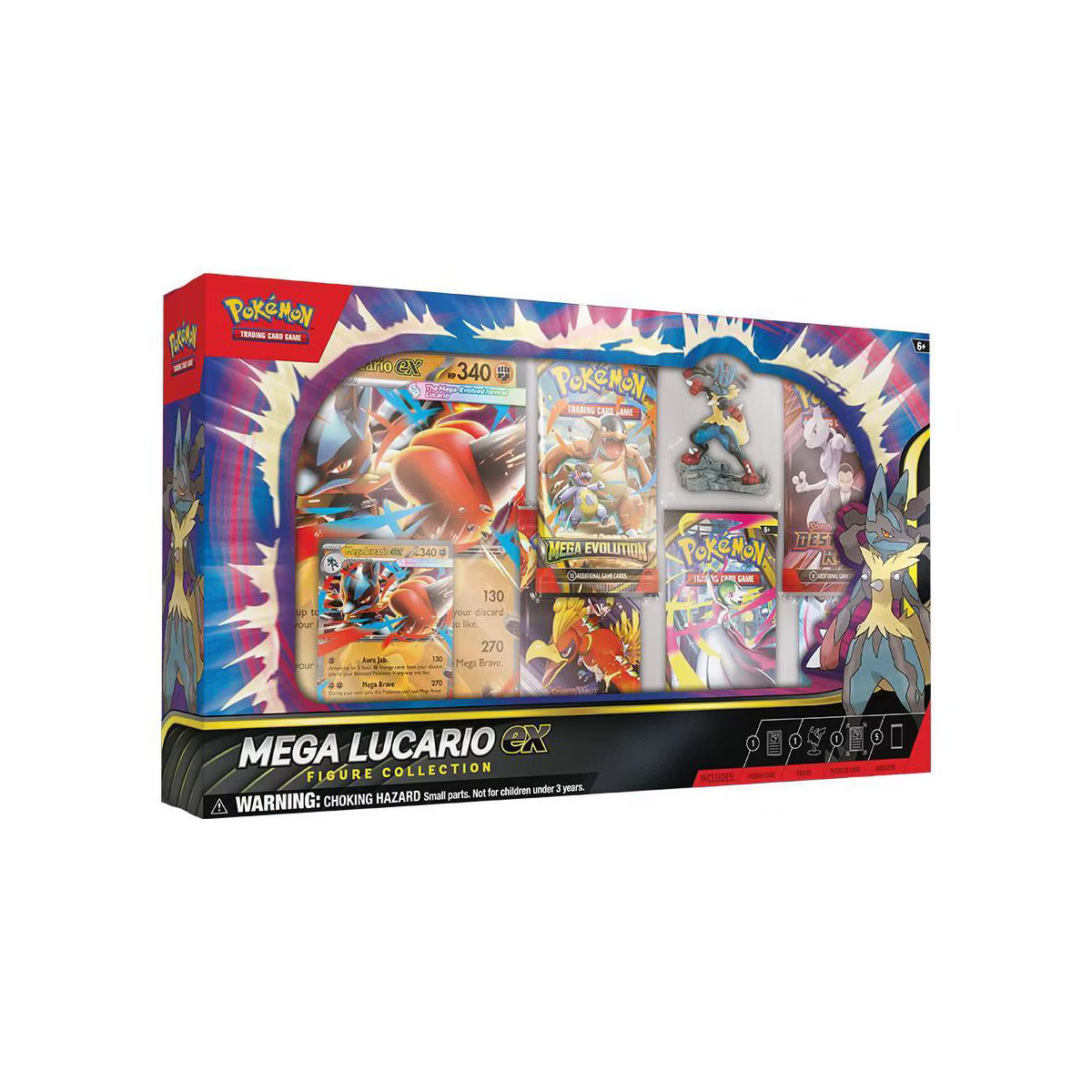 Pokémon TCG: Mega Lucario ex Figure Collection – Puzzled Gamer