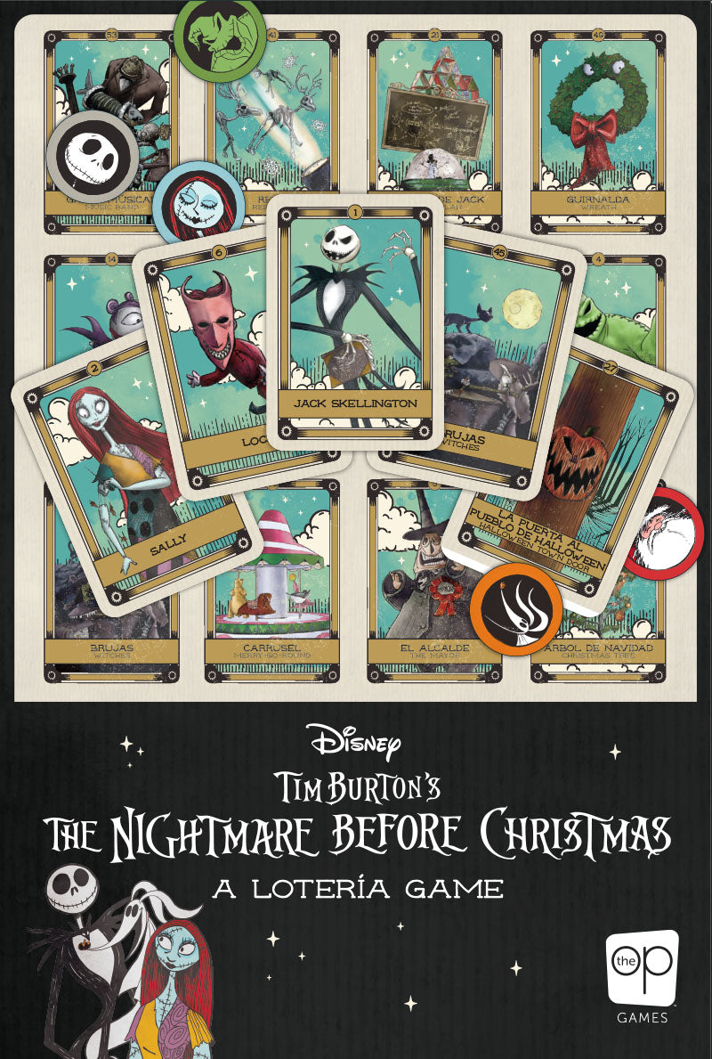 USAOPOLY: Lotería: Disney Tim Burton’s The Nightmare Before Christmas